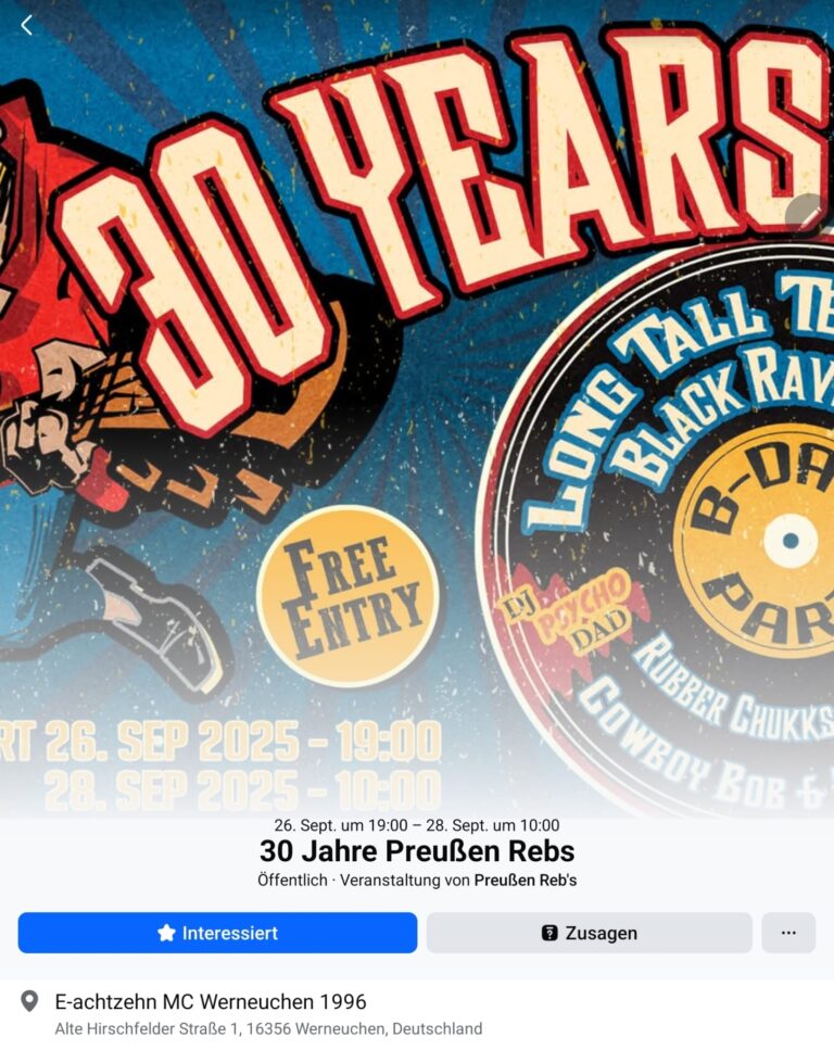 30 Jahre Preußen Rebs