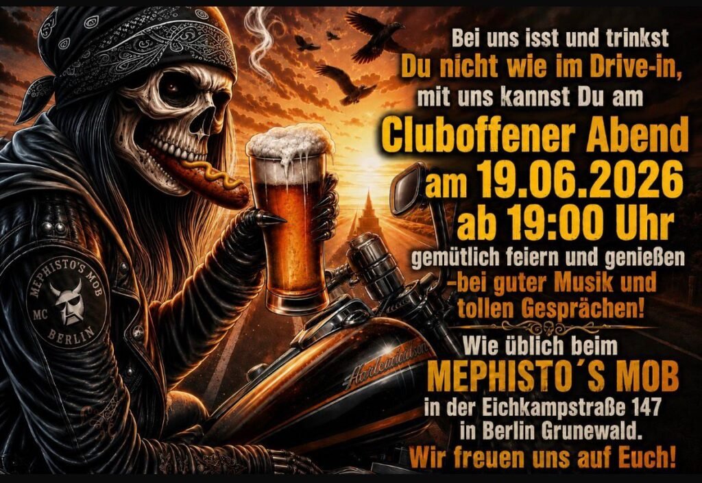 Cluboffener Mephisto Mob